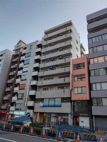 ニューシティハイツ飯田橋 外観(2025年撮影) ニューシティハイツ飯田橋 外観(2025年撮影)