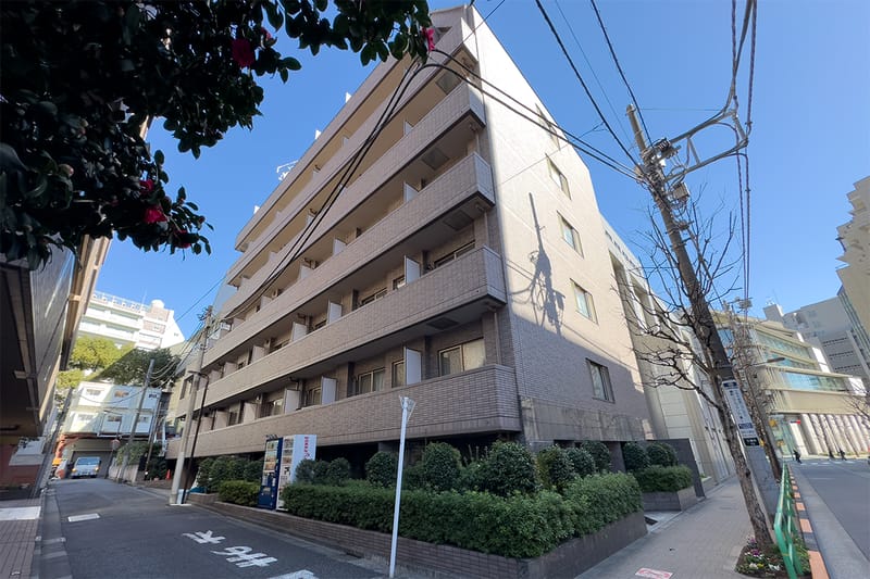 パレステュディオ三番町 外観（2025年撮影）